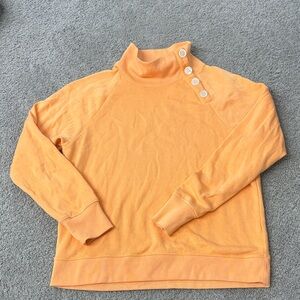 JCrew Button-Detail Sweatshirt